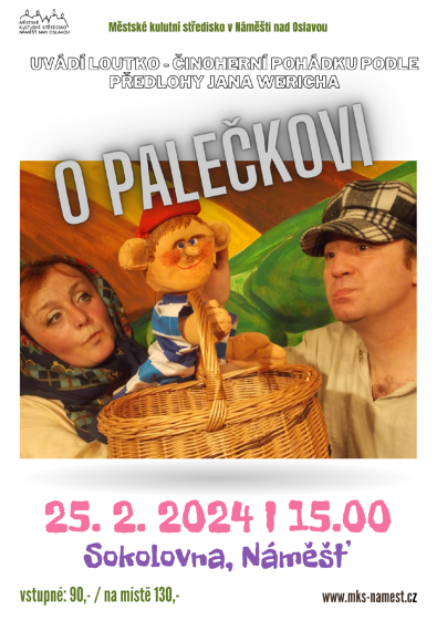 Plakát události O Palečkovi