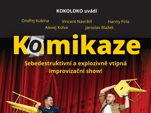 Plakát události KOMIKAZE | KOKOLOKO | Cabaret des Péchés