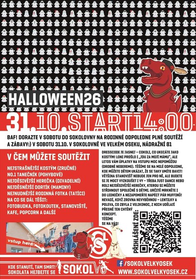 Plakát události Rodinný Halloween26