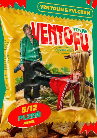 Plakát události Ventolin & FVLCRVM - VENTOFU TOUR 2026