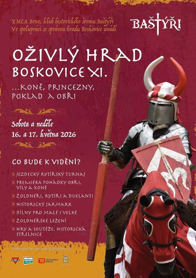 Plakát události Oživlý hrad Boskovice XI.