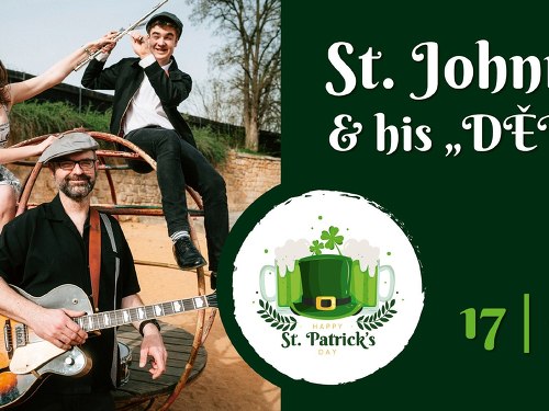 Plakát události St. Patrick se St. Johnny u Zacha