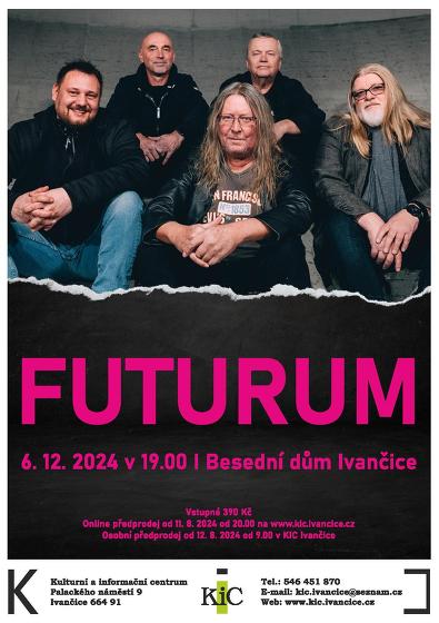 Plakát události Futurum - rockový koncert