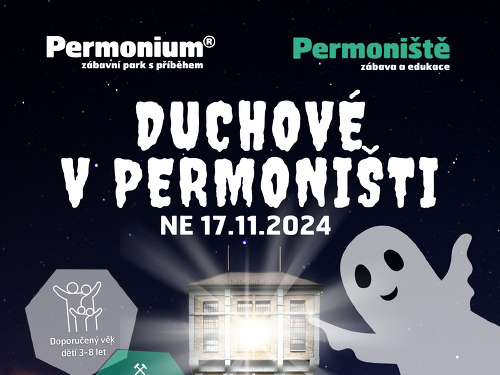 Plakát události Duchové v Permoništi