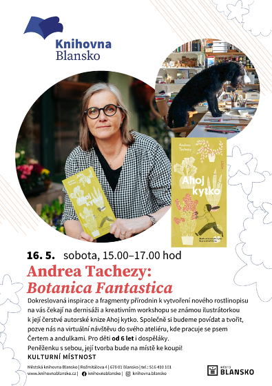 Plakát události Andrea Tachezy: Botanica Fantastica