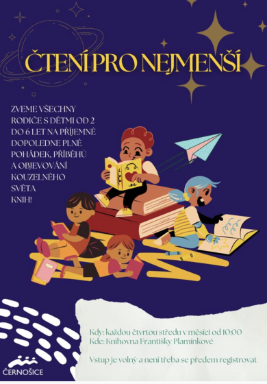 Plakát události Čtení pro nejmenší