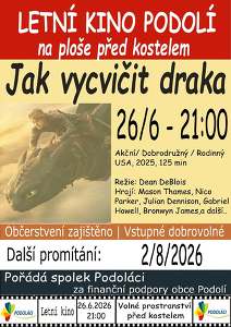 Letní kino v Podolí