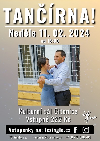 Plakát události Tančírna TS Single