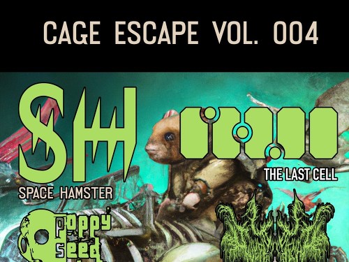Plakát události Cage Escape vol.004 - SPACE HAMSTER (křest EP) + hosté
