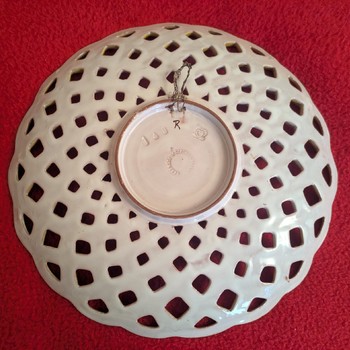 Originální dekorativní retro talíř – Made in Czechoslovakia (28 cm)