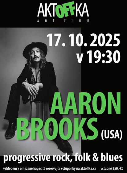 Plakát události Aaron Brooks & Karolína Korecká