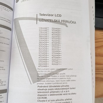 Prodám Full HD televizi LG 32LH3000