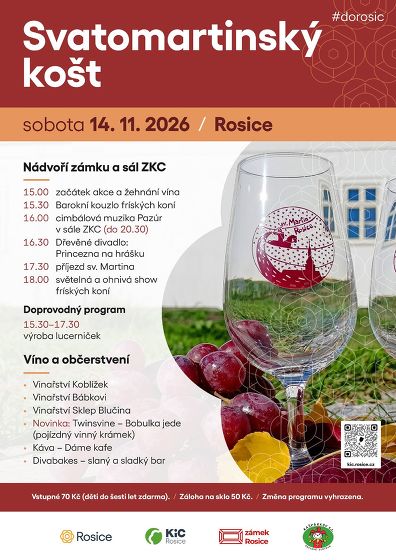 Plakát události Svatomartinský košt