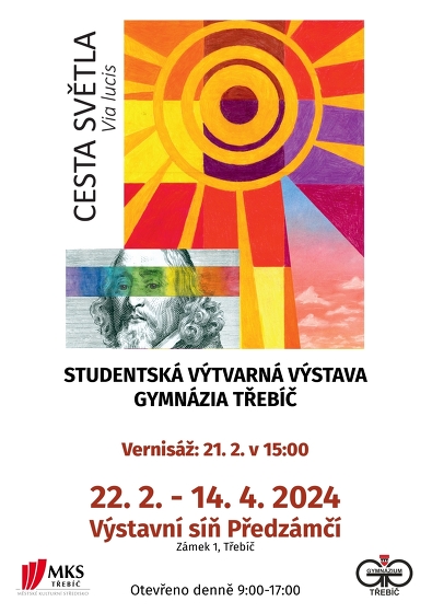 Plakát události Výstava Cesta světla