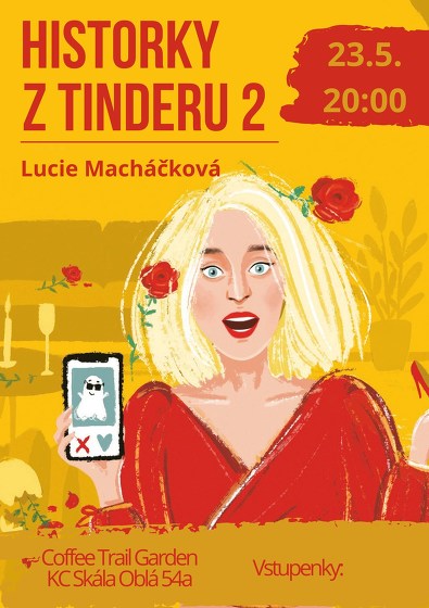 Plakát události LiStOVáNí.cz: Historky z Tinderu 2