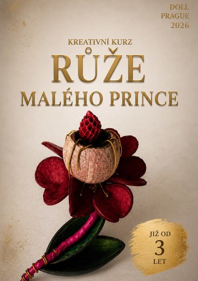Plakát události Růže Malého prince - kreativní kurz plný zážitků