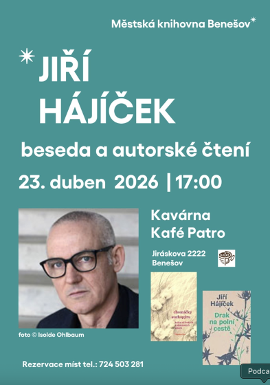 Plakát události Spisovatel Jiří Hájíček