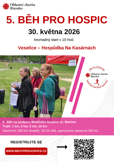 Plakát události Běh pro hospic
