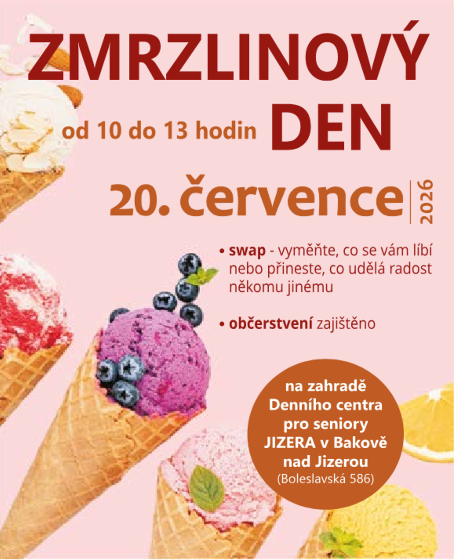 Plakát události Zmrzlinový den