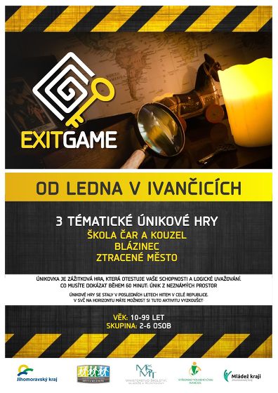 Plakát události Exit game - info