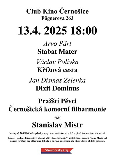 Plakát události Velikonoční koncert
