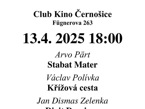 Plakát události Velikonoční koncert