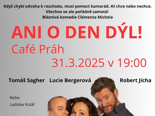 Plakát události Ani o den dýl!