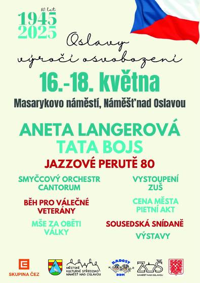 Plakát události Oslavy výročí osvobození 1945-2025