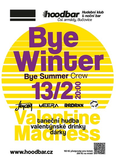 Plakát události Bye Summer Crew: Bye Winter –⁠⁠⁠⁠⁠⁠ Hoodbar Love Edition