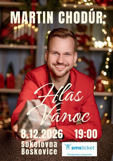 Plakát události Martin Chodúr - Hlas Vánoc