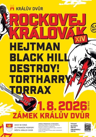 Plakát události Rockovej Královák XIV.