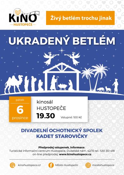 Plakát události Ukradený betlém