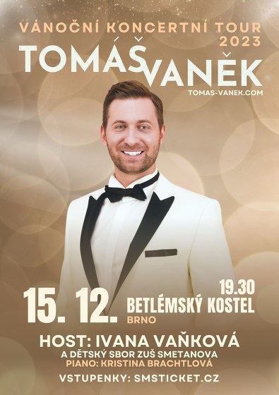 Plakát události Tomáš Vaněk a hosté - Vánoční koncert