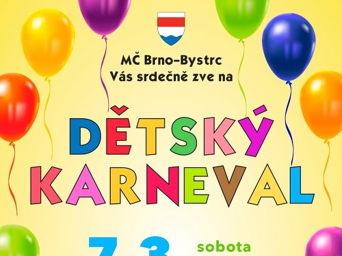 Plakát události Velký dětský karneval