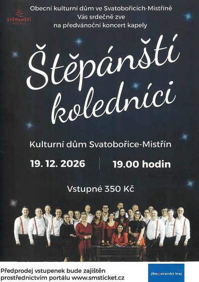 Plakát události Štěpánští koledníci