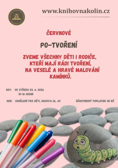 Plakát události Knihovnické po-tvoření