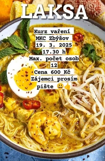 Plakát události Kurz vaření asijské kuchyně