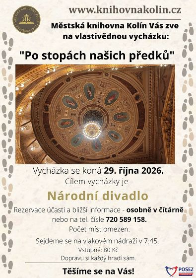 Plakát události po stopách našich předků: Národní divadlo