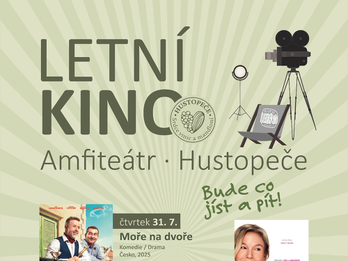 Plakát události Letní kino v Hustopečích