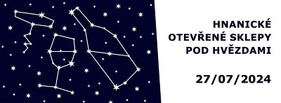 Plakát události Hnanické otevřené sklepy pod hvězdami 2024