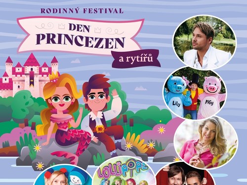 Plakát události Den princezen a rytířů - Zámek Blatná