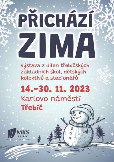 Plakát události Výstava Přichází zima