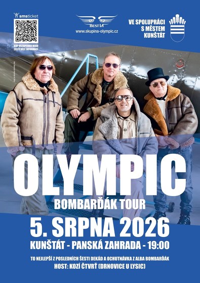 Plakát události OLYMPIC - Kunštát na Moravě