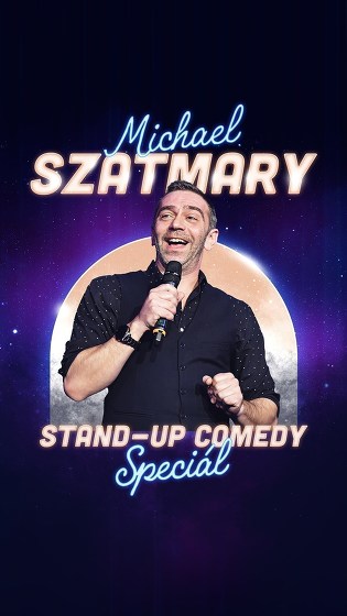 Plakát události Michael Szatmary - Lokálny sexsymbol - Stand-up speciál