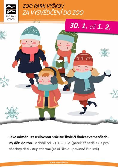 Plakát události Za vysvědčení do ZOO