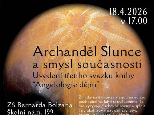 Plakát události Archanděl Slunce a smysl současnosti - RNDr. Emil Páleš