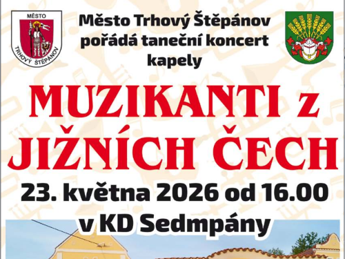 Plakát události Koncert kapely Muzikanti z Jižních Čech