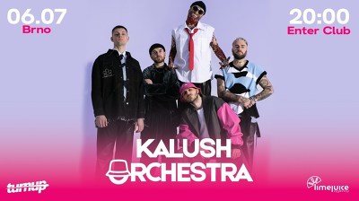 Plakát události Kalush Orchestra in Brno