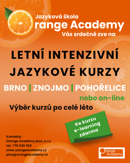 Plakát události Letní intenzivní jazykové kurzy