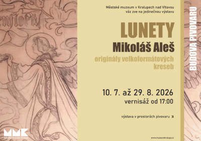 Plakát události Mikoláš Aleš - Lunety